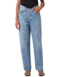 Agolde - V-Waist Baggy Straight Leg Jeans - Lyst