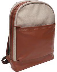Boconi - Recycled Polyester & Leather Backpack - Lyst