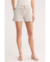 Bobeau - Rib Drawstring Shorts - Lyst