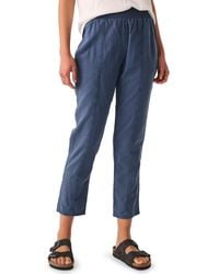 Faherty - Arlie Pull-On Tapered Leg Pants - Lyst