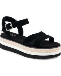 TOMS - Kai Espadrille Flatform Sandal - Lyst