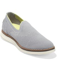 Cole Haan Womens StudioGrand Perforated Slip On Fashion Sneakers Shoes BHFO 4651 