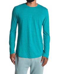 goodlife tri blend scallop crew