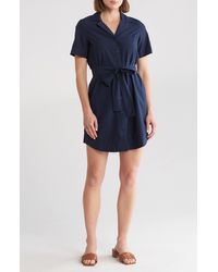 French Connection - Alania Tie Waist Shirtdress - Lyst