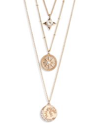 THE KNOTTY ONES - Astrological Charm Layered Necklace - Lyst