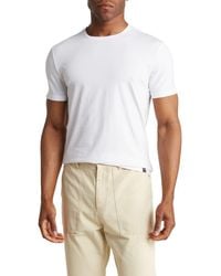 T.R. Premium - Solid Crewneck T-Shirt - Lyst