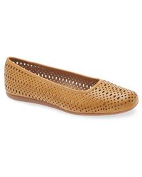 B O C BY BØRN - Pamala Perforated Ballet Flat - Lyst