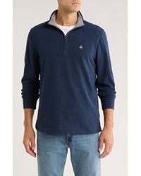 Brooks Brothers - Cotton Quarter Zip Pullover - Lyst