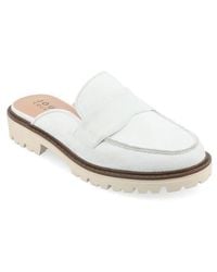 Journee Collection - Miycah Lug Sole Platform Mule - Lyst