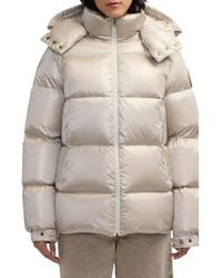 Scotch & Soda - Vivienne Boxy Water Repellent Quilted Down Jacket - Lyst