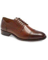 Johnston & Murphy - Lewis Cap Toe Derby - Lyst
