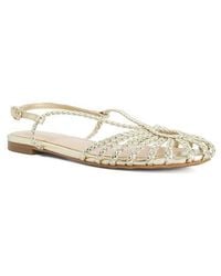 Dune - Hoopla Flat Sandal - Lyst