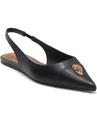 Kurt Geiger - Belgravia Eagle Slingback Flat - Lyst