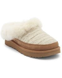 UGG - Cluggette Genuine Shearling Lined Indoor/Outdoor Slipper - Lyst