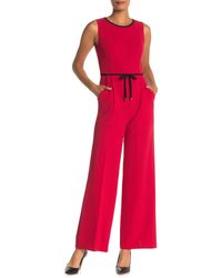 tommy hilfiger red jumpsuit