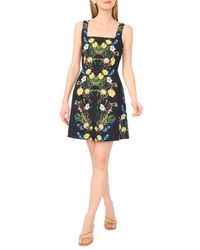 Ted Baker - Floral Linen Blend Minidress - Lyst