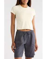 James Perse - Shrunken Tee - Lyst
