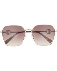 Marc Jacobs - 58Mm Gradient Square Sunglasses - Lyst