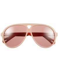 Chloé - 61Mm Aviator Sunglasses - Lyst