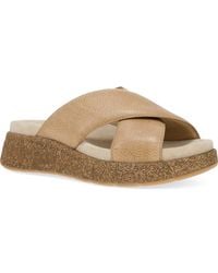 Dansko - Bridget Platform Wedge Slide Sandal - Lyst