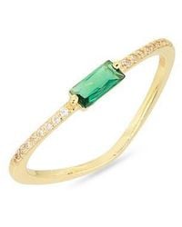 Argento Vivo - Cubic Zirconia Stacking Ring - Lyst