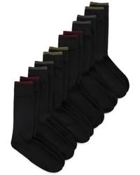 Ted Baker - Assorted 6-Pack Crew Socks - Lyst