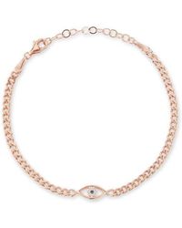 Glaze Jewelry - Cubic Zirconia Evil Eye Bracelet - Lyst