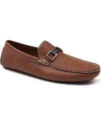 Aston Marc - Moc Toe Loafers - Lyst