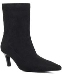 Dune - Oliya Pointed Toe Bootie - Lyst