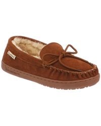 mens bearpaw moccasin slippers