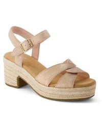 TOMS - Isla Platform Sandal - Lyst