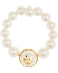 Kate Spade - Pearls On Pearls Hoop Drop Earrings - Lyst