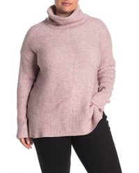 plus size blush sweater