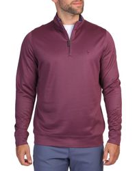 Tailorbyrd - Modal Blend Golf Quarter Zip Pullover - Lyst