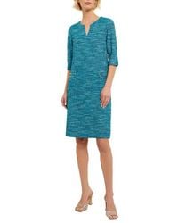 Misook - Tweed Shift Dress - Lyst