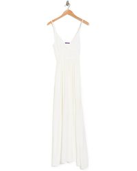 NWT West Kei Gauze Maxi Dress White Size S Boho Beach Vibe