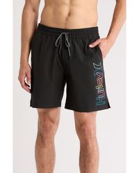 Hurley - Crossover Volley Swim Trunks - Lyst