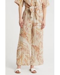 DR2 by Daniel Rainn - Smocked Wide Leg Pants - Lyst