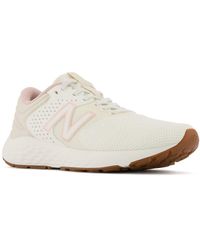 New Balance 515 Classic Suede Sneaker In Sea Salt/pink Haze At Nordstrom Rack | Lyst