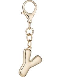 Leith - Bubble Initial Bag Charm - Lyst