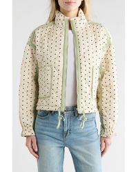 Blank NYC - Cropped Quilted Jacket - Lyst