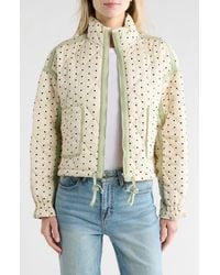 Blank NYC - Cropped Quilted Jacket - Lyst