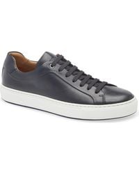 BOSS - Mirage Lace-Up Leather Sneaker - Lyst