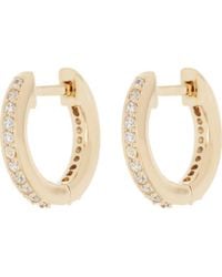 Nadri - Cubic Zirconia Huggie Hoop Earrings - Lyst