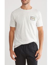 Billabong - Framed Cotton Graphic T-shirt - Lyst