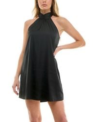 Socialite - Shirred Sleeveless Minidress - Lyst