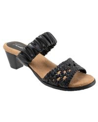 Trotters - Mae Woven Slide Sandal - Lyst