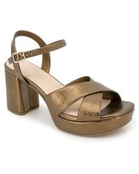 Kenneth Cole - Reeva Ankle Strap Platform Sandal - Lyst