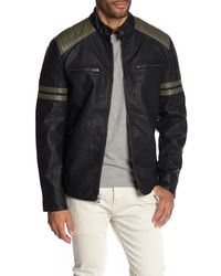 xray jeans white leather jacket