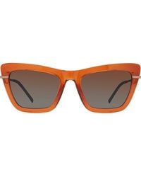 Eco - Dena 54Mm Polarized Square Sunglasses - Lyst